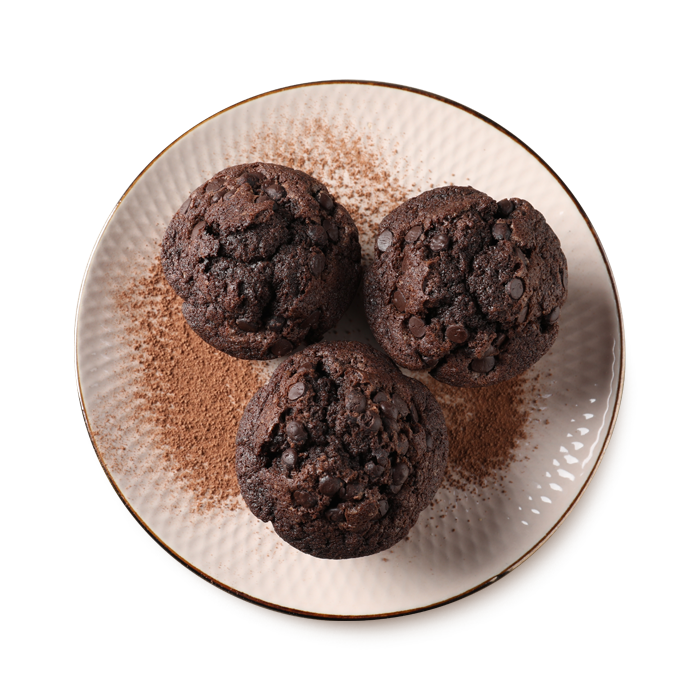 recept05 - cokoladove muffiny - talir